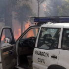 La Guardia Civil detuvo  en El Poyo (Zamora) al presunto autor de un incendio forestal intencionado. ICAL