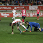 Esta acción de Rodri acabó en gol anulado por fuera de juego a instancias del asistente. MARCIANO