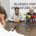 Apolinar Castellanos y Matías Llorente criticaron la política de Azucarera. F, OTERO PERANDONES