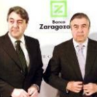 Alberto Cortina y Alberto Alcocer cuando eran copresidentes del Banco Zaragozano