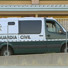 La Guardia Civil traslada a un preso en Soto del Real. JAVIER MARISCAL