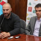 Manolo Martínez, junto a Sergio Gallardo.