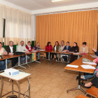 Reunión de la Felampa Sierra Pambley en el colegio público Lope de Vega.