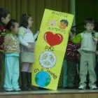 El colegio de La Salle de Astorga celebró el día de la paz