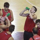 El plantel leonés, en un tiempo muerto, no pudo sumar en Burgos.