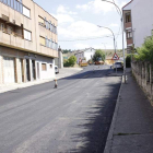 Ya se ha asfaltado la calle La Cerámicas que da acceso a una zona industrial de la villa. CAMPOS