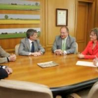 Luis Ameijide, Francisco Gutiérrez, Francisco Fernández, Eduardo Fernández y Mercedes Fernández