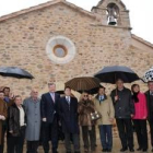 El público abarrotó el interior del templo en honor a los actos festivos