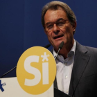 Artur Mas en un acto reciente en Mollerussa