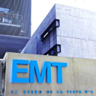 La sede central de la EMT de Madrid.