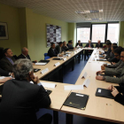 La junta directiva del Círculo Empresarial Leonés, en una imagen de archivo.