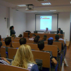 Acto de entrega de diplomas en la Cámara de Comercio. DL