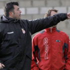 El entrenador de la Cultural prepara el trascendental partido del domingo ante la UD Logroñés.