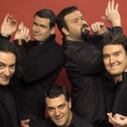 Los integrantes del quinteto B Vocal.