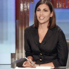 La periodista de TVE Ana Pastor durante una emisión.