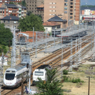 Imagen de archivo de la estación de ferrocarril de Ponferrada. L. DE LA MATA