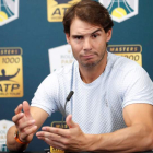 Nadal anunció su retirada del torneo francés poco antes de tener que medirse a Verdasco. LANGSDON