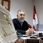 El presidente de la SD Ponferradina, José Fernández, confía en que el equipo se recupere en 2023. ANA F. BARREDO