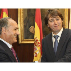 Evaristo del Canto y Carlos Martínez.