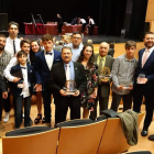 El judo leonés, con José Antonio Terán a la cabeza, fue homenajeado. DL