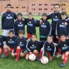 Formación del Garden de la 1.ª División Provincial Benjamín