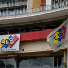 Sede del Consejo Nacional Electoral en Caracas. MIGUEL GUTIÉRREZ