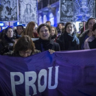 Manifestacion contra la violencia machista.
