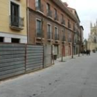 La actuación del Ayuntamiento de León en el casco antiguo es criticada por el PSOE