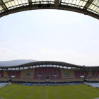 Estadio Filip II de Skopje, sede de la Supercopa de Europa 2017.
