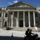 Fachada del Congreso de los Diputados.