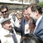 Rajoy, en su última visita a León en mayo del 2007