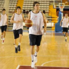 Franco Rocchia, en un entrenamiento de esta temporada.