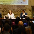 Participantes en la conferencia sobre justicia europea.