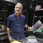 Jon Sistiaga, en el restaurante que acaba de abrir en Madrid.