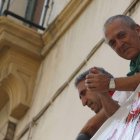 El diputado de Amaiur, Sabino Cuadra, a la derecha, en una imagen de archivo.