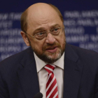 Martin Schulz, el presidente reelecto de la Eurocámara.