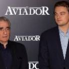 Leonardo di Caprio y Martin Scorsese en la presentación de la película en Madrid