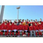 La selección autonómica, con varios integrantes de la Escuela de León