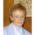 La vicepresidenta primera, María Teresa Fernández de la Vega