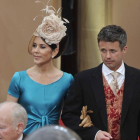 La princesa Mary de Dinamarca (a la izquierda) y el Príncipe Federico. BRUNO BEBERT