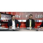 Vázquez, Busto, Núñez y Pablo R. Lago, ayer durante El Filandón