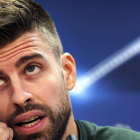 El futbolista del Barcelona es uno de los impulsores del futuro Mundial de Tenis. ALBERTO ESTÉVEZ