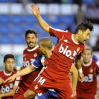 Acorán marcó su décimo gol en la liga, aunque no sirvió para puntuar en Mendizorroza.