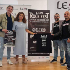 Presentación ayer en el Ayuntamiento del Lion Rock Festival, que se celebrará el 4 de noviembre. DL