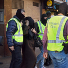 Uno de los detenidos en Cornellà de Llobregat.