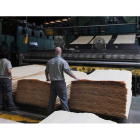 Instalaciones de la planta de Garnica Plywood en Valencia de Don Juan