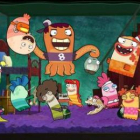 Imagen de una de las secuencias de la serie de animación 'Pecezuelos'.