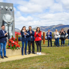 Homenaje a los represaliados del franquismo en el memorial organizado por el PSOE en Benllera