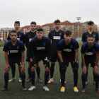 Equipo de la Ponferradina que milita en la Liga Nacional. FERNANDO OTERO