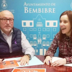 Un momento de la presentación de ayer en Bembibre. M. Á. C.